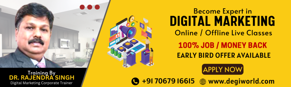 Best Digital Marketing trainer in India